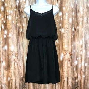 Express Black Spaghetti Strap Mini Dress